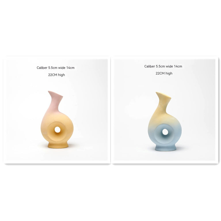 Ceramic Vase Creative Living Room Dried Flowers