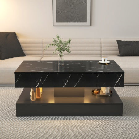 Modern LED Coffee Table for Living Room
