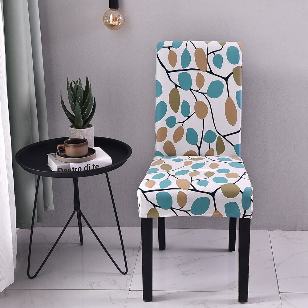 Stretch Fabric Dining Chair Cover
