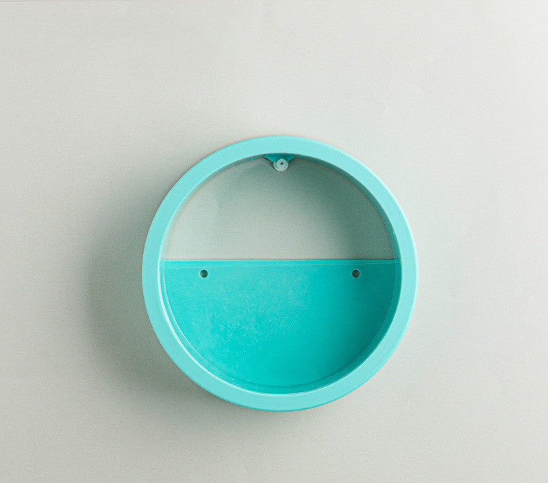 Round Iron Wall Vase Hanging Basket for Succulent Plants