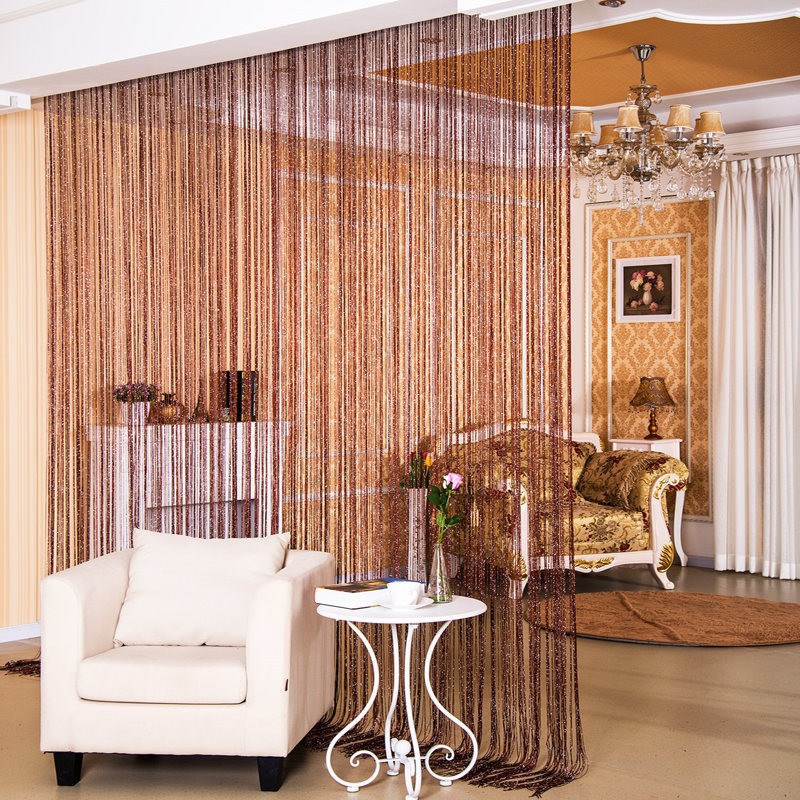 Silver Thread Door & Window Curtain Partition