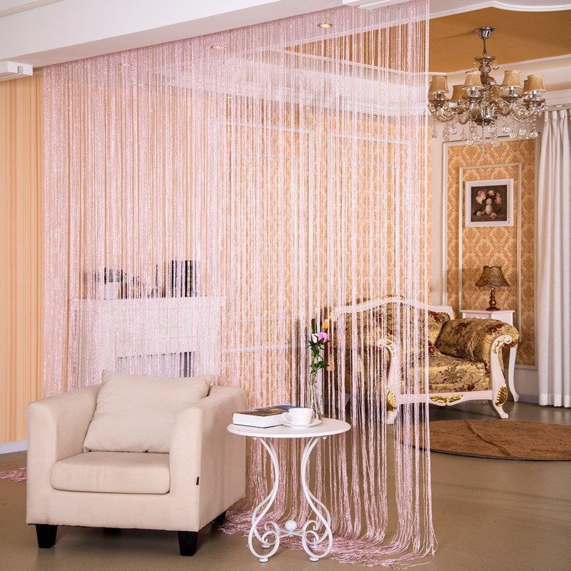 Silver Thread Door & Window Curtain Partition