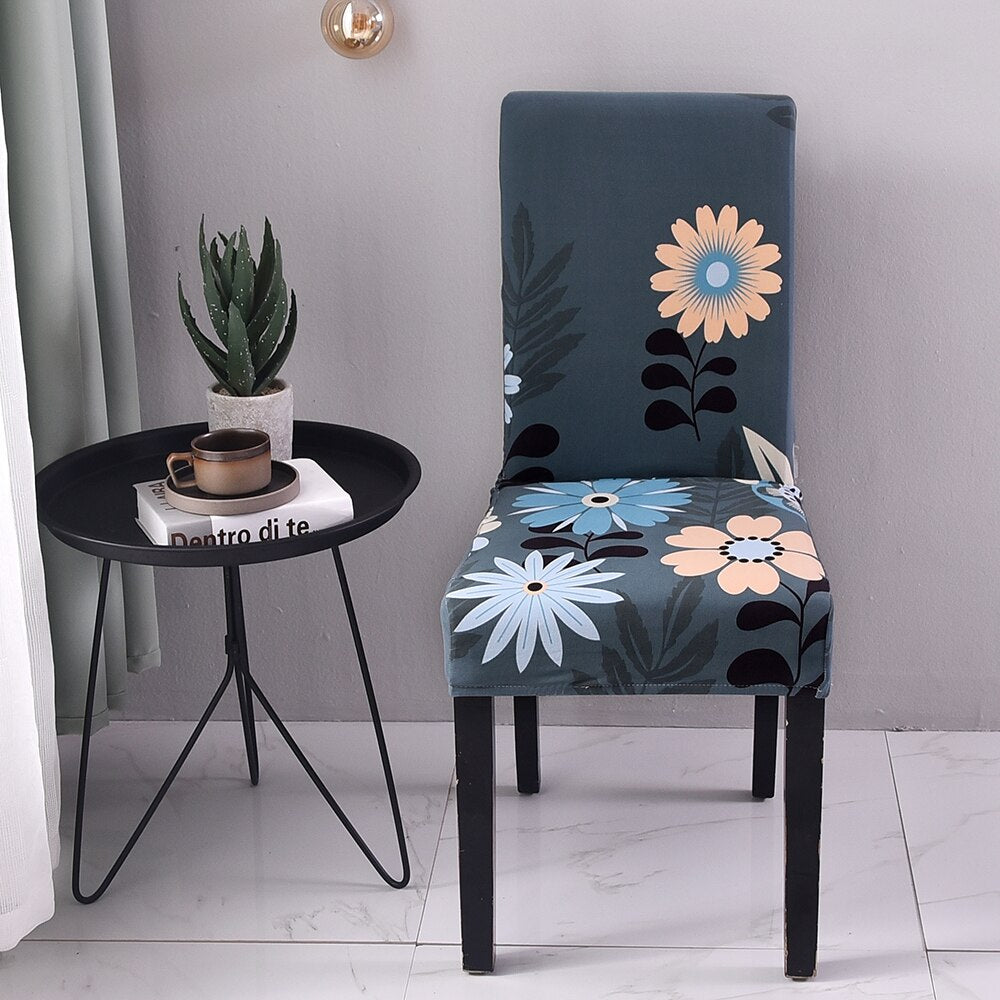 Stretch Fabric Dining Chair Cover