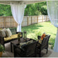 Waterproof Outdoor Mesh Curtain
