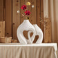 Elegant Geometric Flower Vase Set