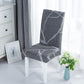 Elastic Printed Chair Cover,Protective Cushion for Hotel & Home