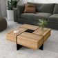 Coffee Table with 4 Hidden Compartments