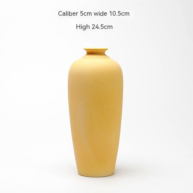 Ceramic Vase Creative Living Room Dried Flowers