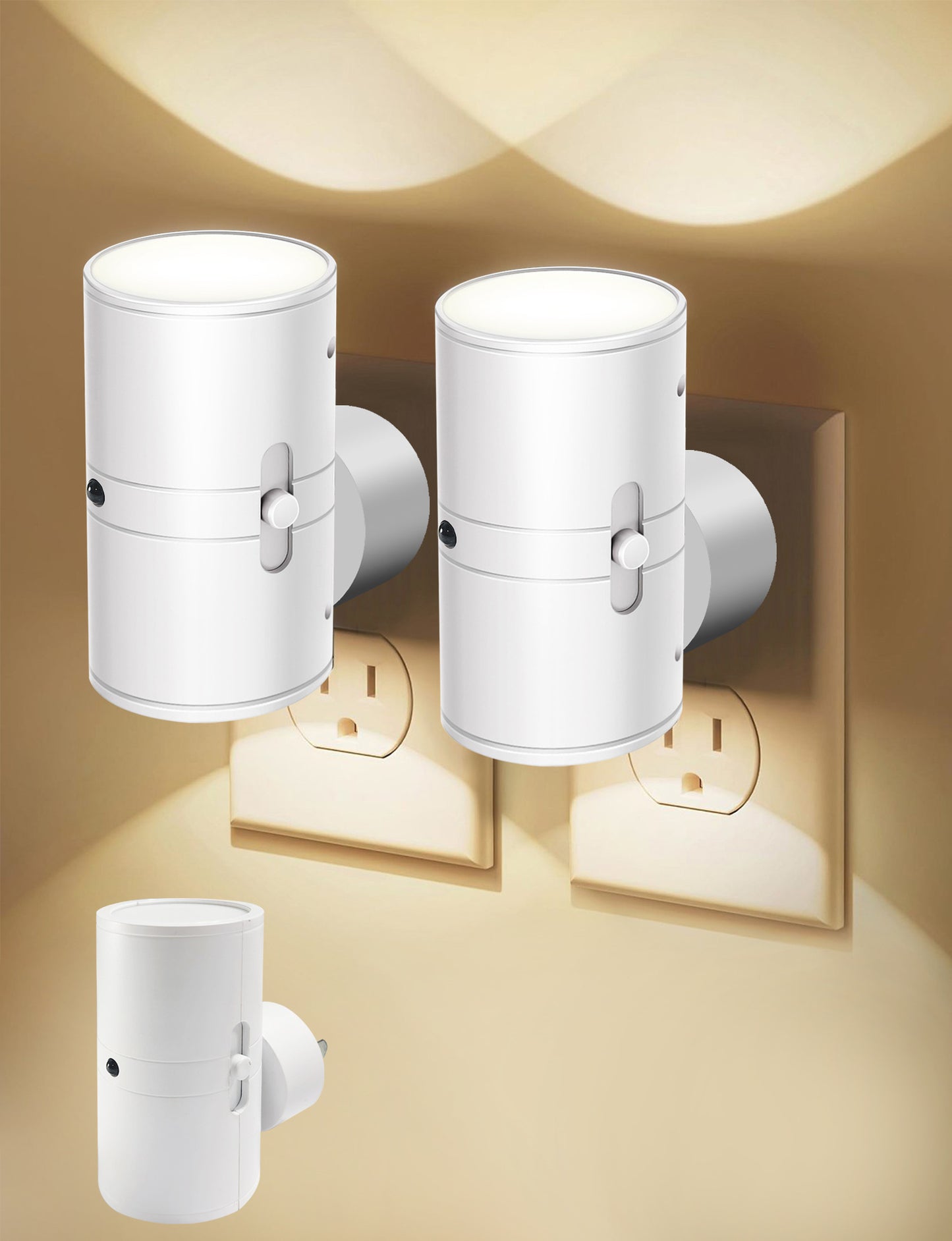 2-in-1 Sensor Plug LED Ambient Light
