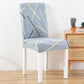 Elastic Printed Chair Cover,Protective Cushion for Hotel & Home