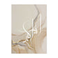 Islamic Calligraphy Allahu Akbar Beige Gold Marble Abstract Canvas Wall Art
