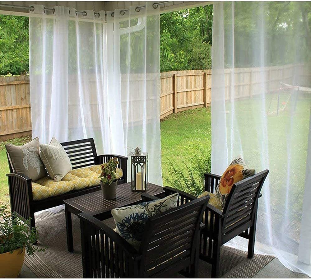 Waterproof Outdoor Mesh Curtain