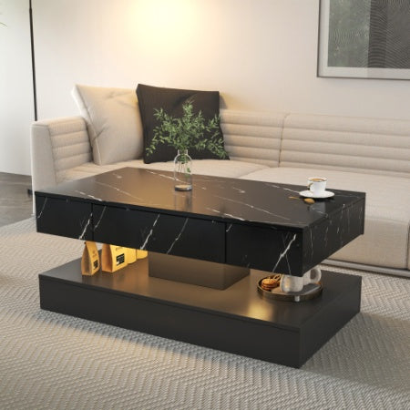 Modern LED Coffee Table for Living Room