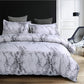 Pillowcase home textile bedding four-piece marble