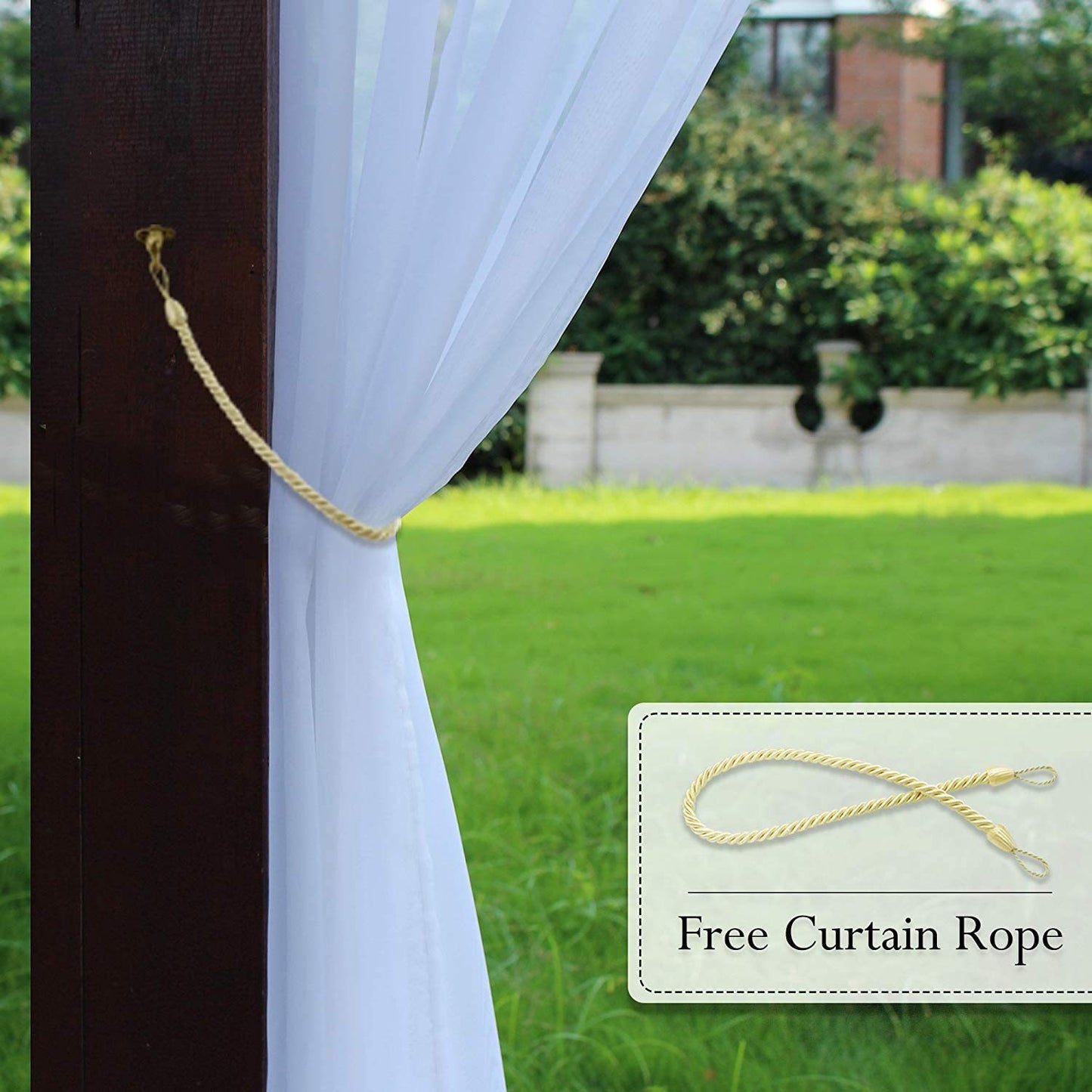 Waterproof Outdoor Mesh Curtain