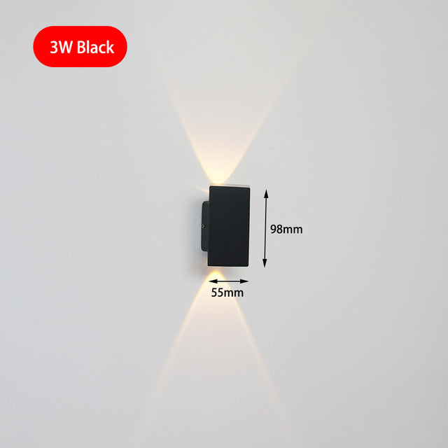 Modern 6W LED Indoor Wall Lamp