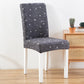 Elastic Printed Chair Cover,Protective Cushion for Hotel & Home