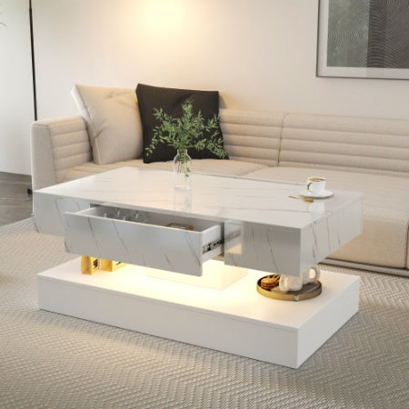 Modern LED Coffee Table for Living Room