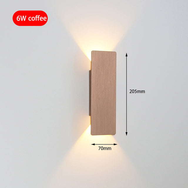 Modern 6W LED Indoor Wall Lamp