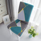 Elastic Printed Chair Cover,Protective Cushion for Hotel & Home
