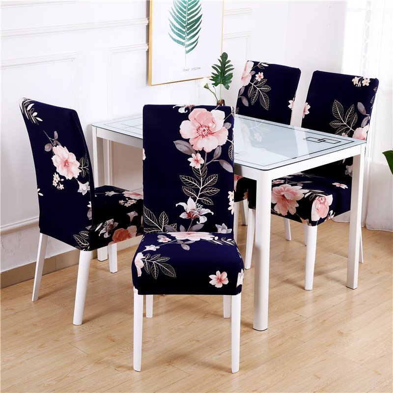 Stretch Fabric Dining Chair Cover