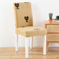 Elastic Printed Chair Cover,Protective Cushion for Hotel & Home