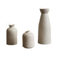 Modern White Ceramic Vase Set