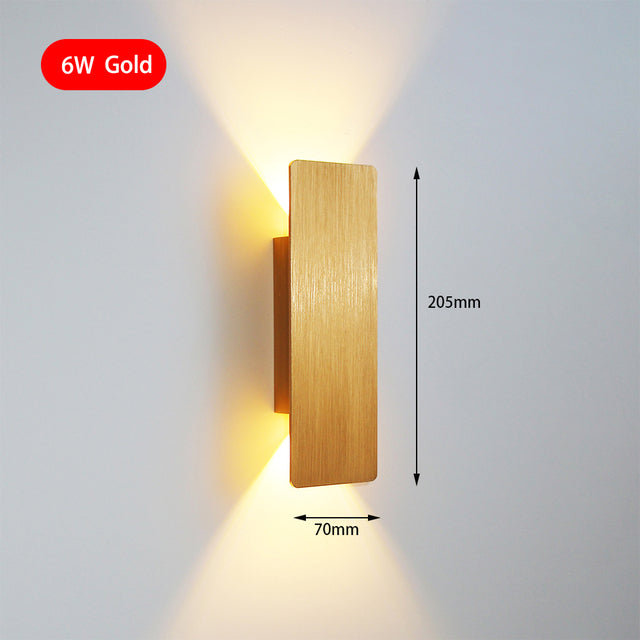 Modern 6W LED Indoor Wall Lamp