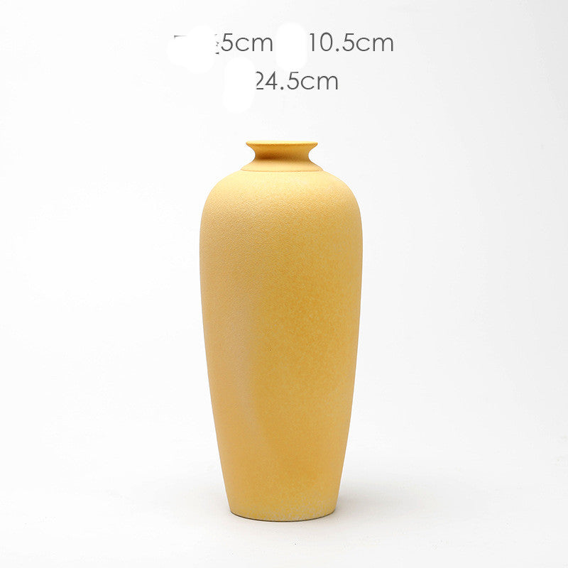 Ceramic Vase Creative Living Room Dried Flowers