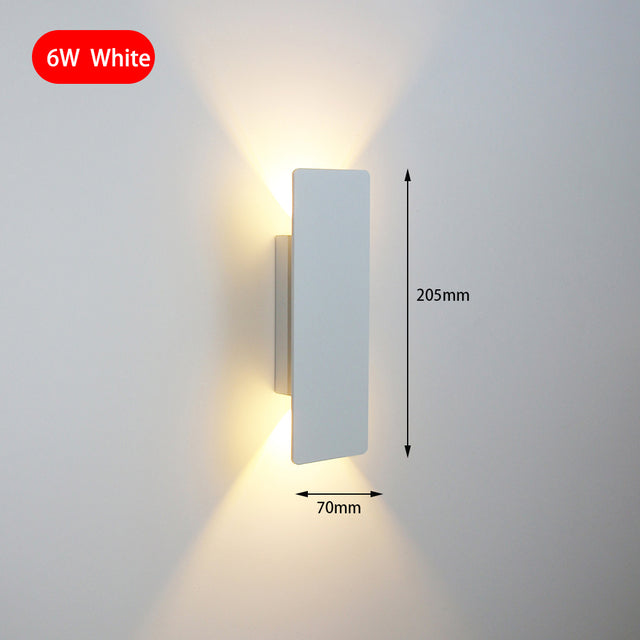 Modern 6W LED Indoor Wall Lamp