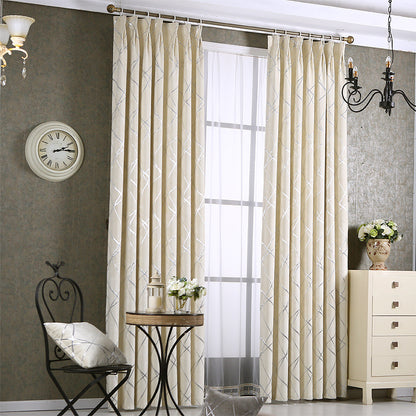 Modern Luxury Blackout Chenille Curtains