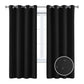 Full Blackout Hot Sale Curtain With Black Lining On The Back