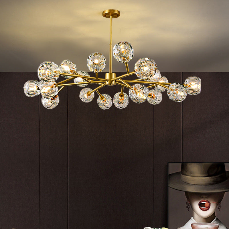 Modern Nordic Crystal Chandelier