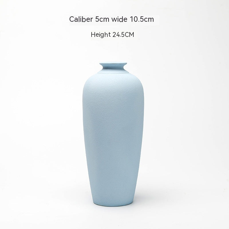 Ceramic Vase Creative Living Room Dried Flowers