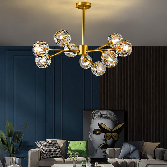 Modern Nordic Crystal Chandelier