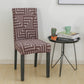 Elastic Printed Chair Cover,Protective Cushion for Hotel & Home